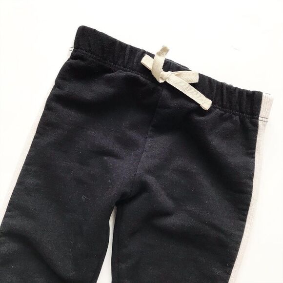 ZARA black side ribbed sweatpants EUC 18-24 months - Picture 2 of 4